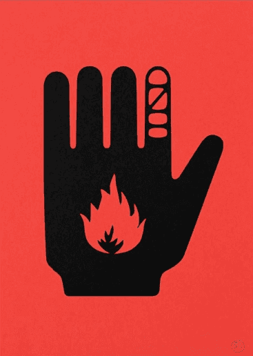 Artwork - Ceasefire (Red)