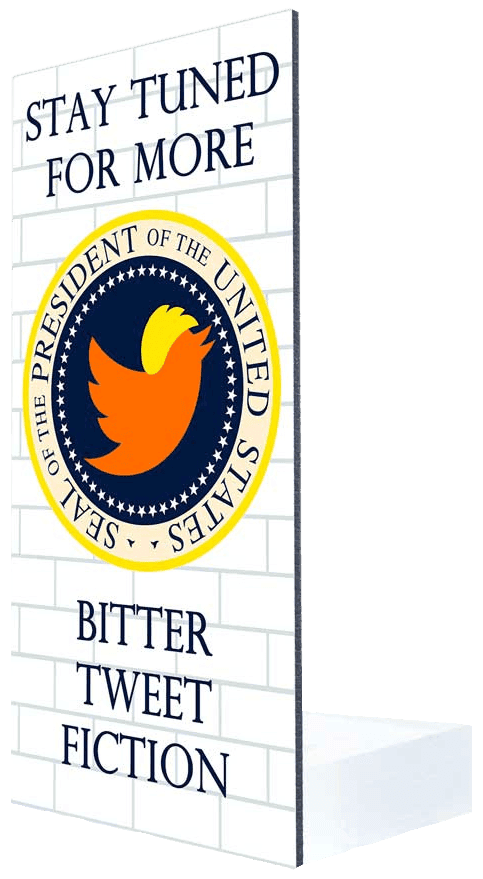 Artwork - Bitter Tweet Fiction - Welcome Wall