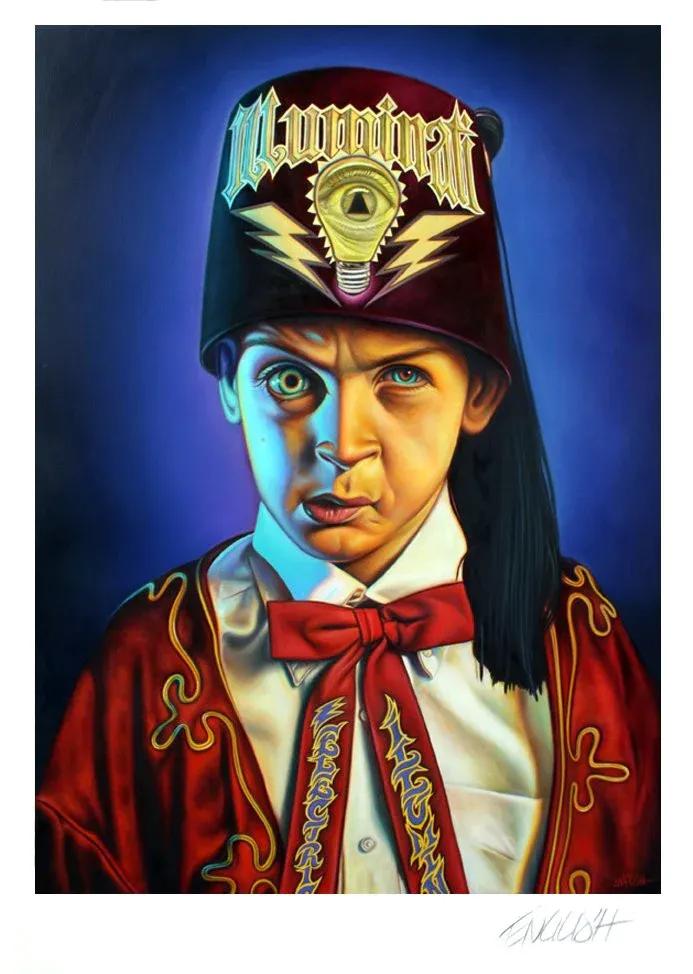 Artwork - Eye Of The Electric Illuminati