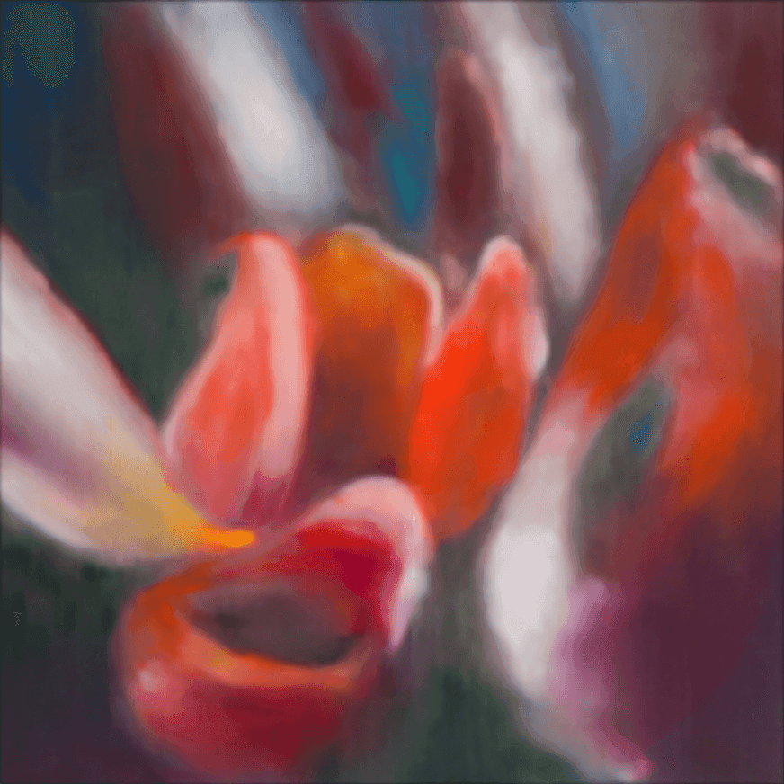 Artwork - 5 Tulips