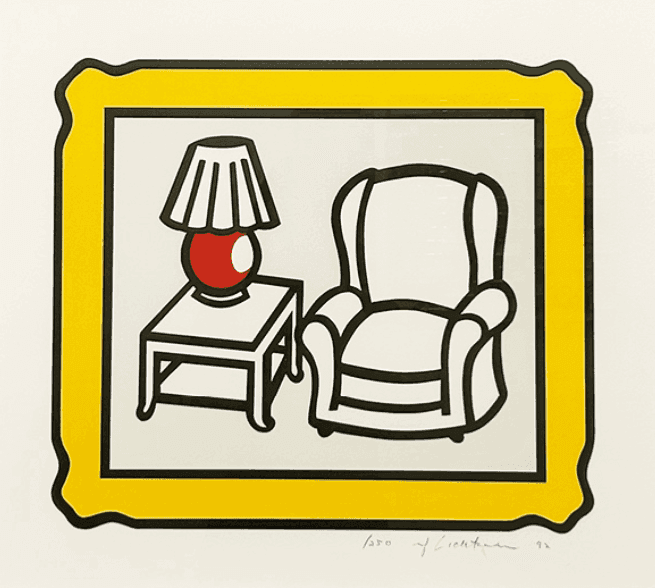 Artwork - Red Lamp