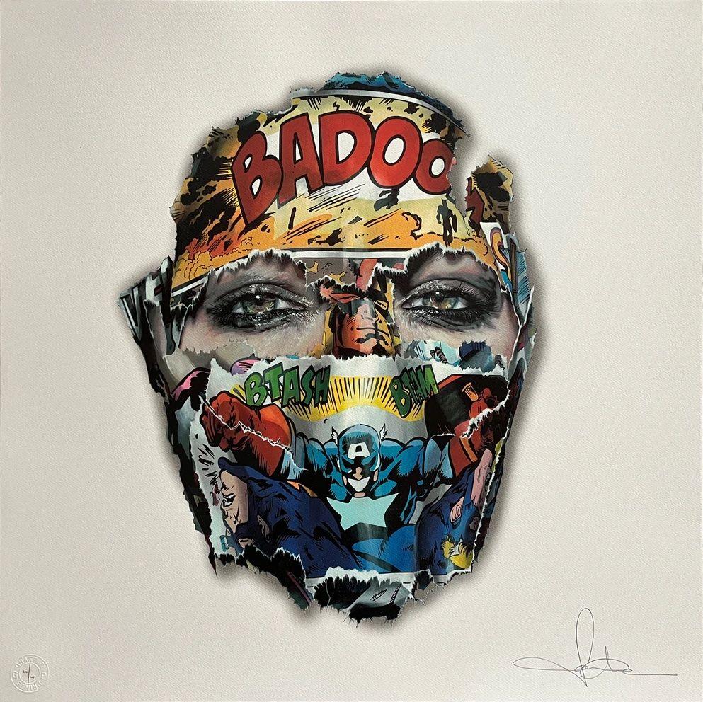 Artwork - La Cage Entre L'ombre et la Lumière (White)
