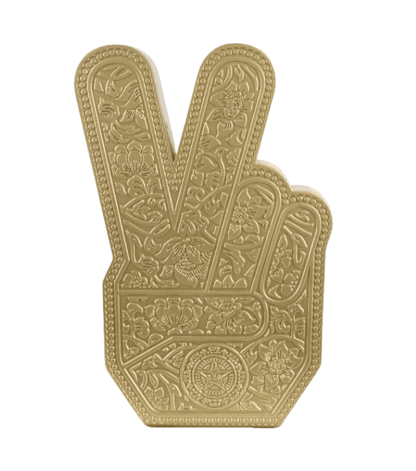 Artwork - Peace Fingers (Gold)
