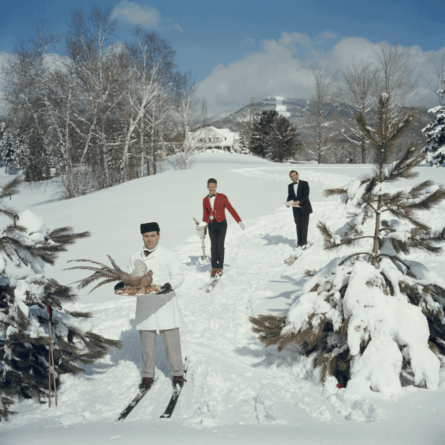 Artwork - Skiing Waiters, 1962 (Large)