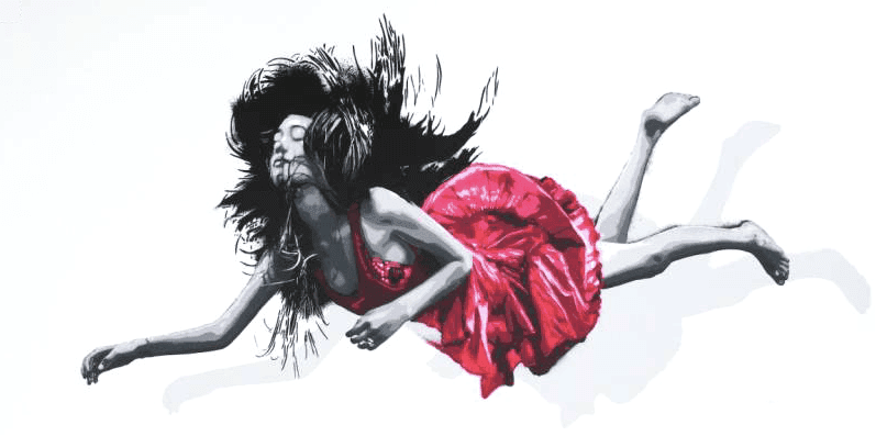 Artwork - We Are All Falling (Pink)