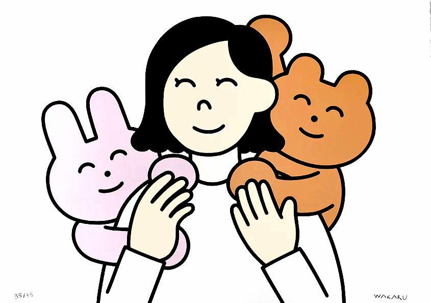 Artwork - Friends (Girl)