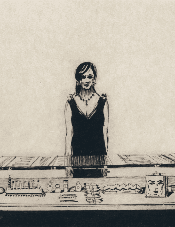Artwork - Counter Woman