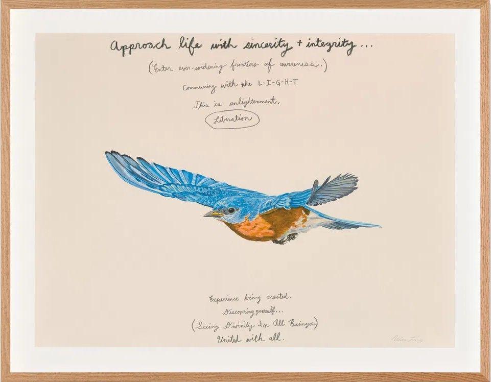 Artwork - Approach life with sincerity + integrity...