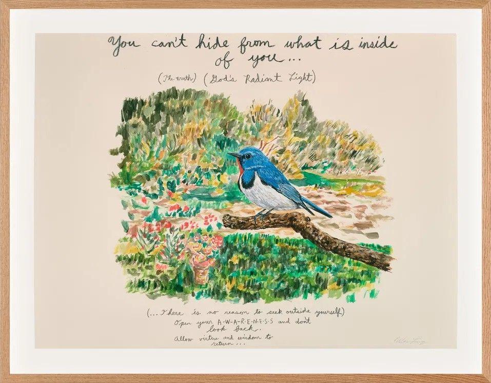 Artwork - You can't hide from what is inside of you…