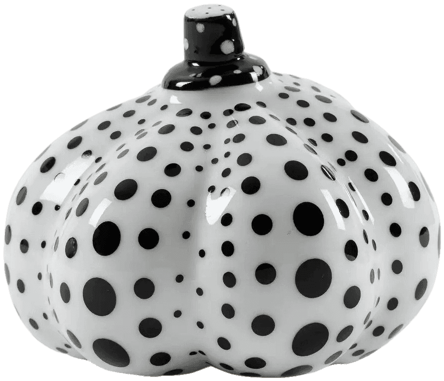 Artwork - Pumpkin #2 (Limoges - White/Black)