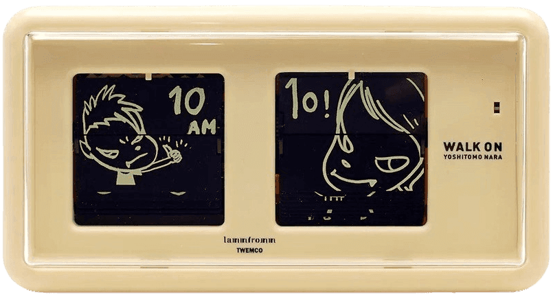 Artwork - Walk On Flip Clock (Yellow)