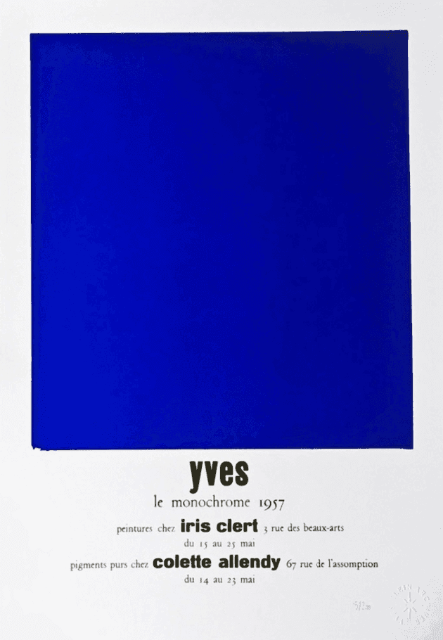 Artwork - Peintures Chez Iris Clert