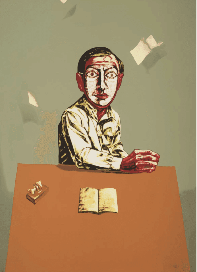 Artwork - Sitting Man