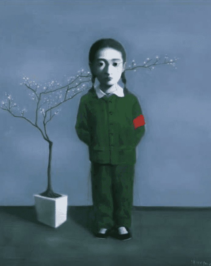Artwork - Girl and Tree