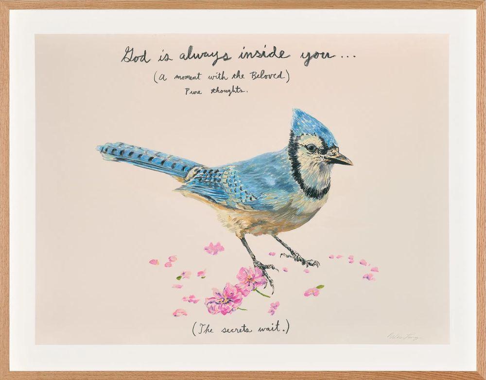 Artwork - God is always inside you…