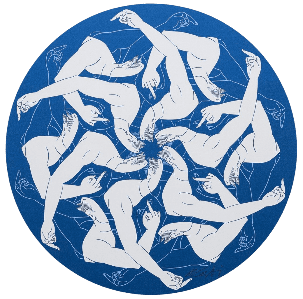 Artwork - Circle in Blue