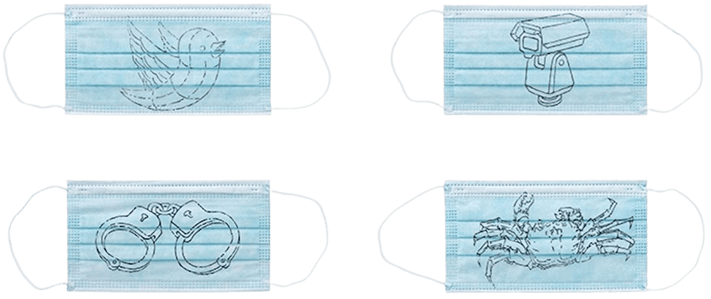 Artwork - Free Speech Series (Set of 4 Masks)