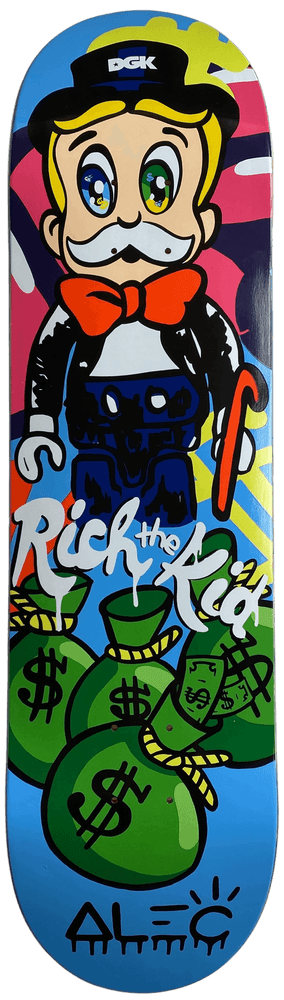 Artwork - Rich The Kid (Signed Skateboard)