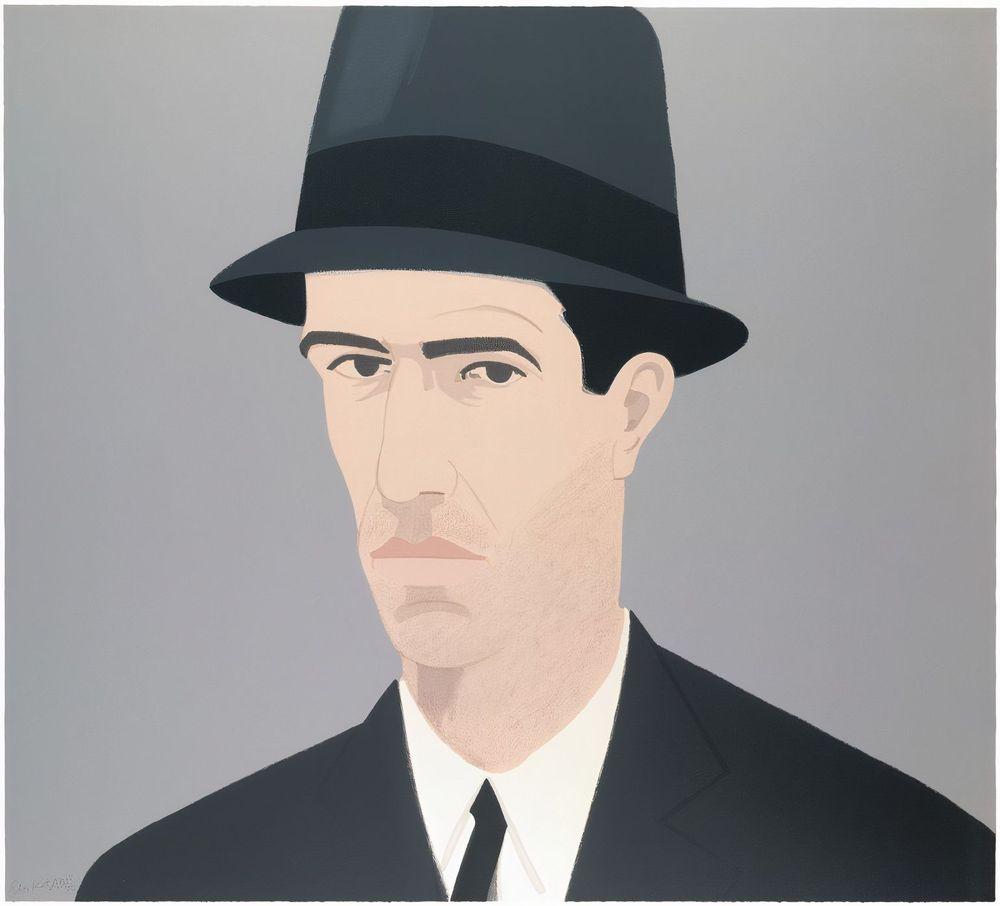 Artwork - Alex Katz, Self Portrait (Passing)