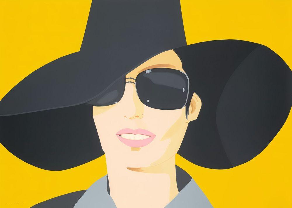 Artwork - Vivien in Black Hat
