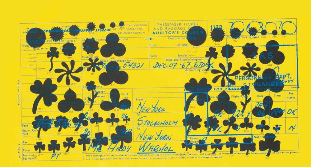 Artwork - SAS Passenger Ticket (FS II.20)