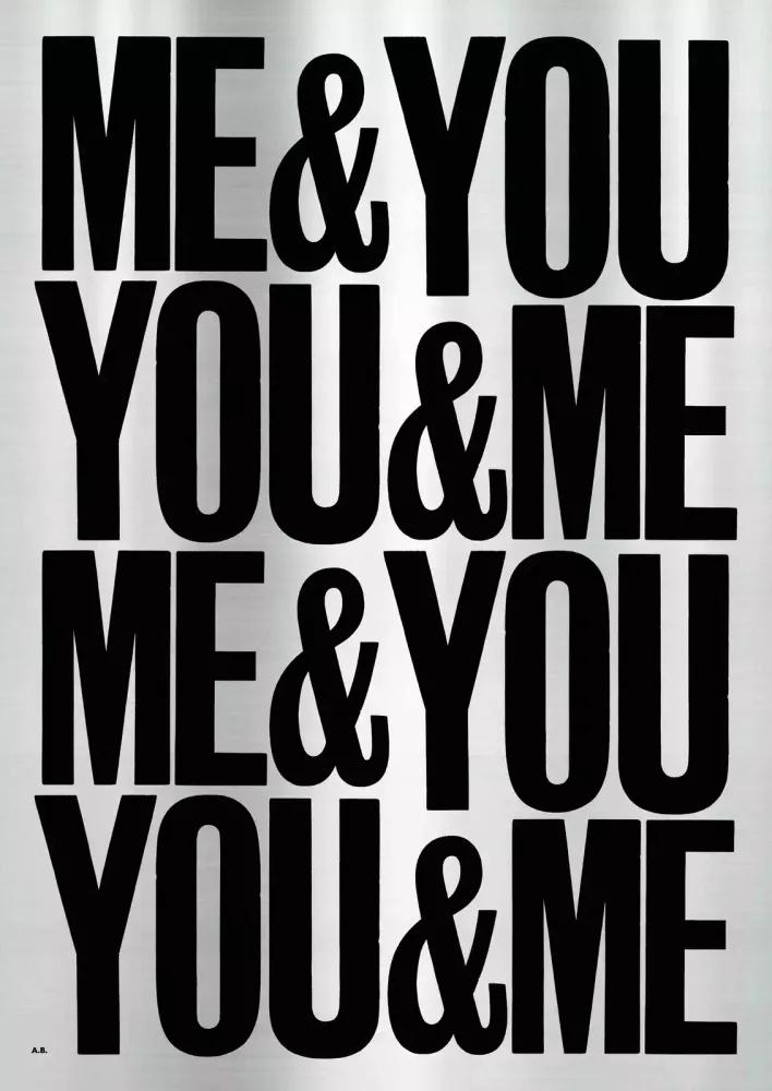 Artwork - You & Me & Me & You - Black On Mirror