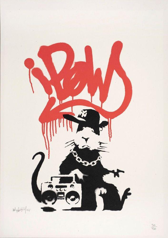 Artwork - Gangsta Rat (Signed)