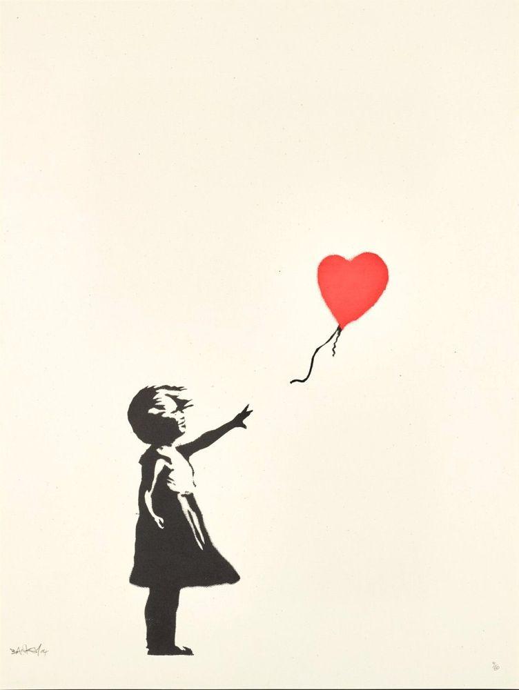 Artwork - Girl With Balloon (Signed)