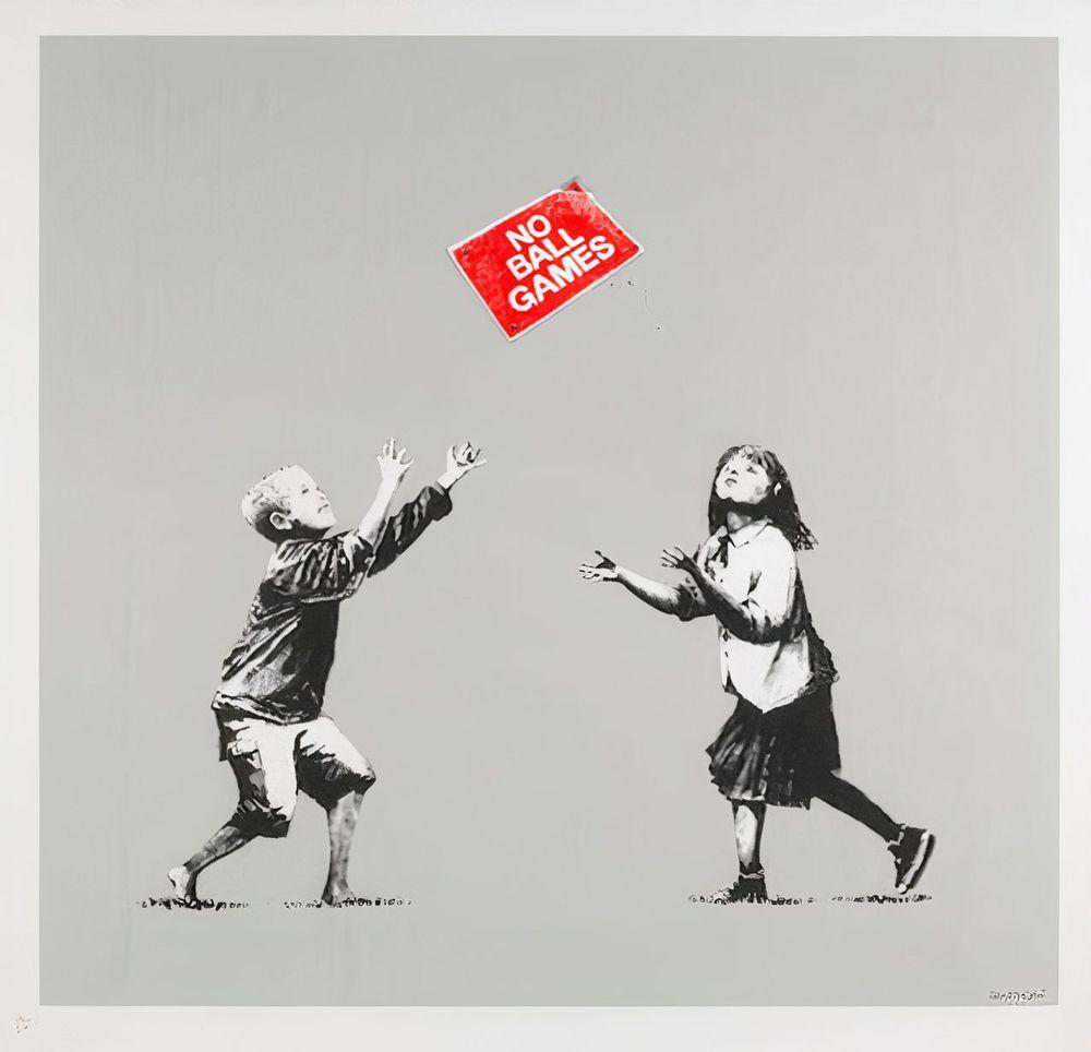 Artwork - No Ball Games (Grey)