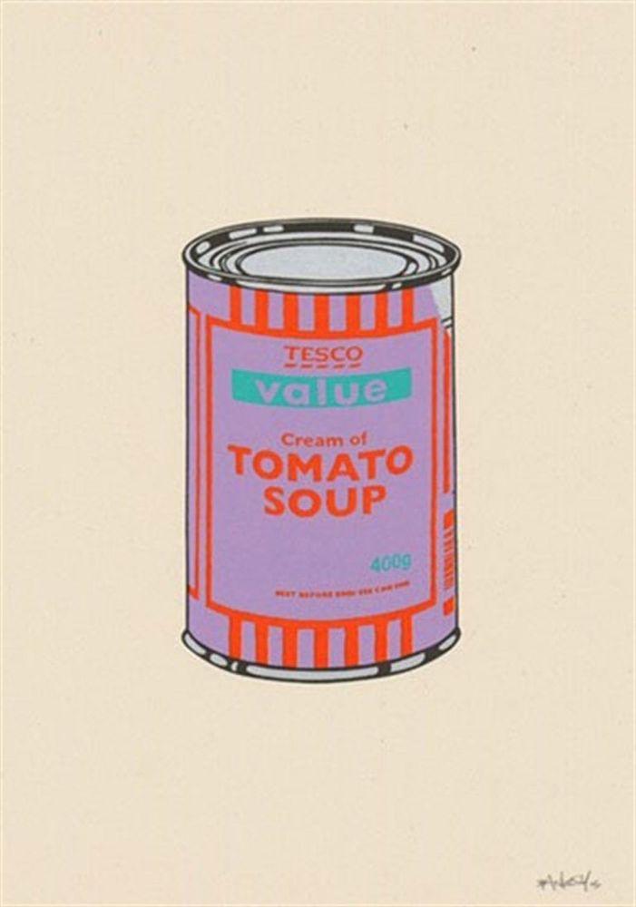 Artwork - Soup Can (Violet, Orange, Mint)