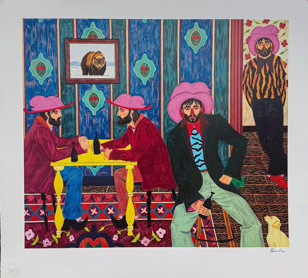 Artwork - Big Blue (Copper Leaf)