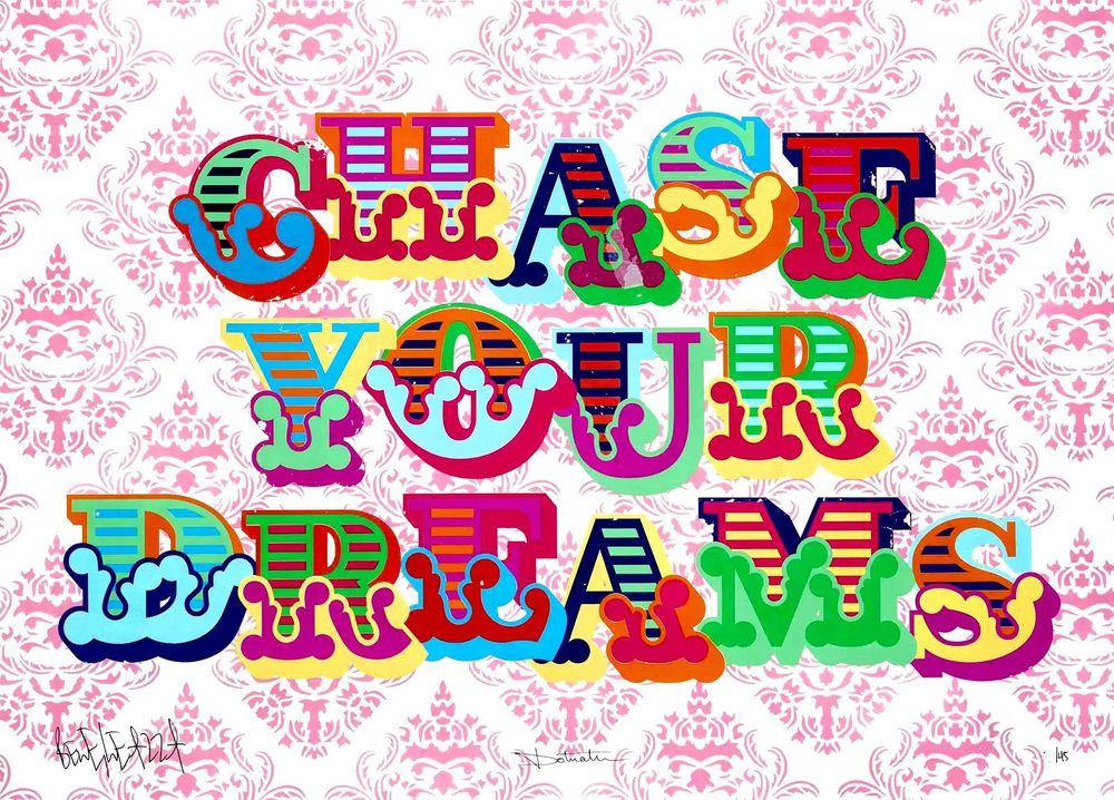 Artwork - Chase Your Dreams (Pink)