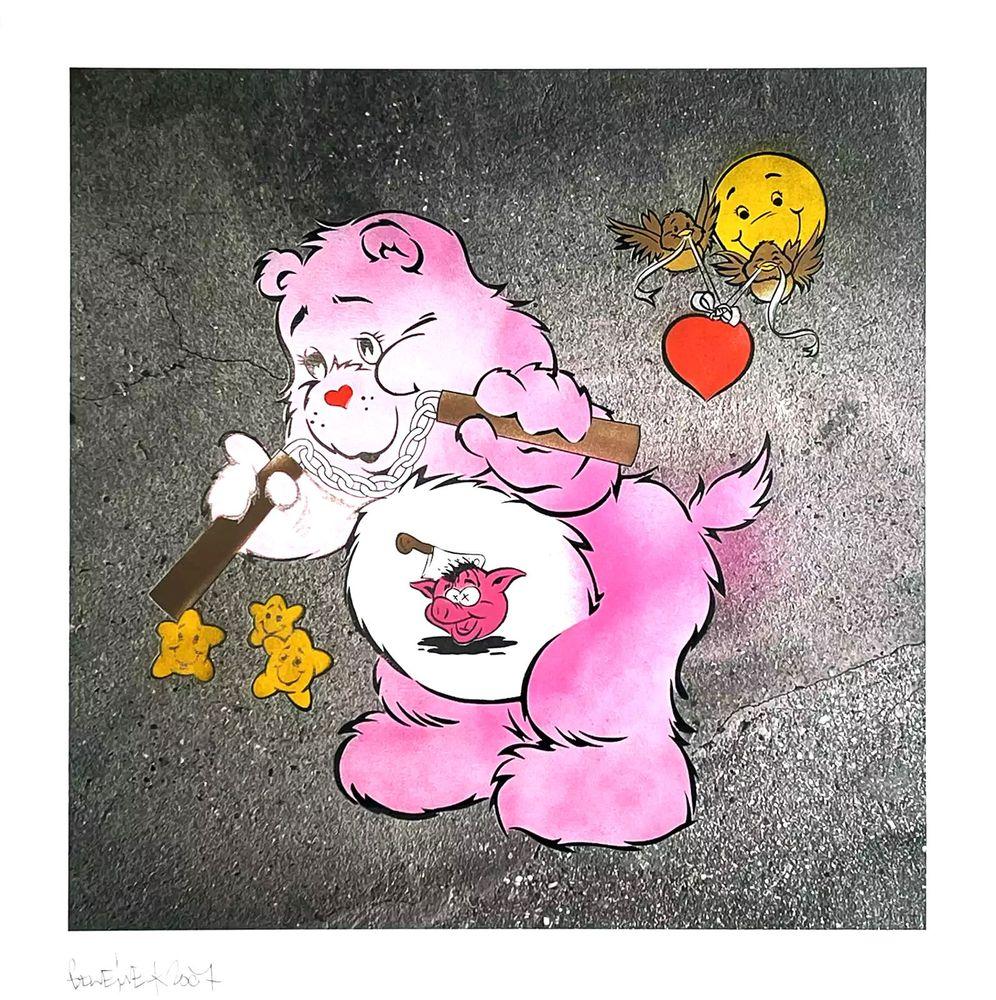 Artwork - Scare Bear (Pink)