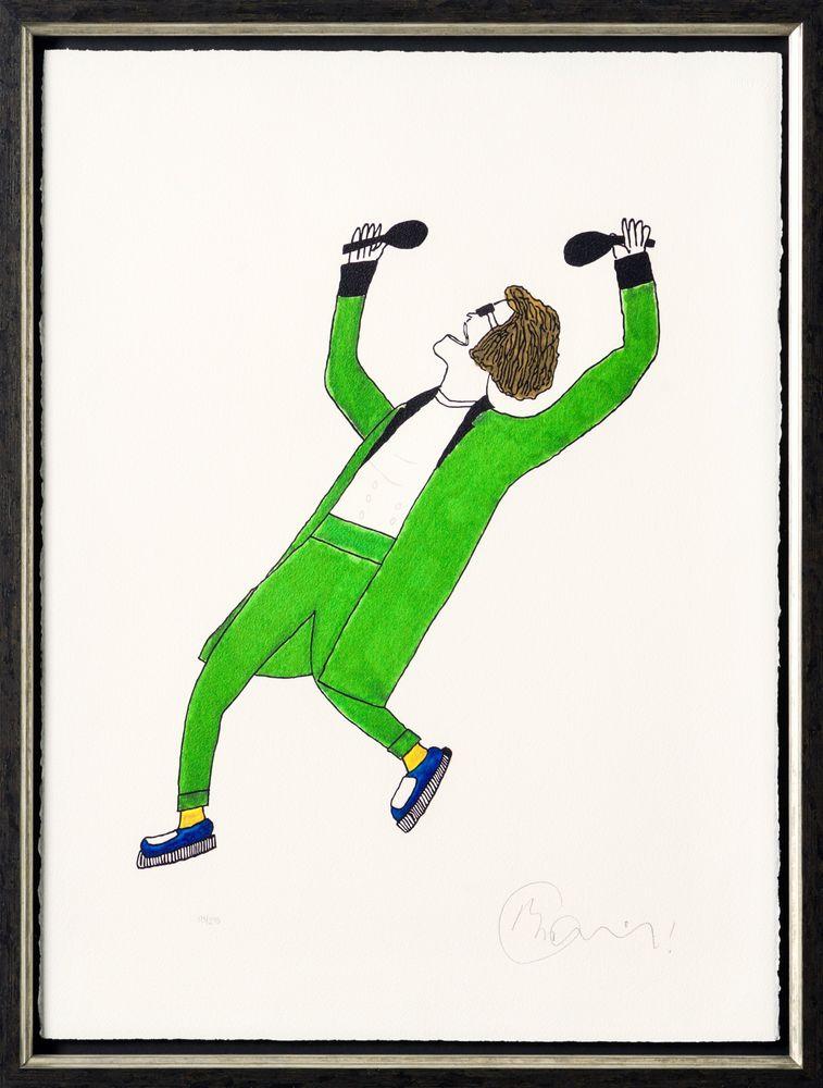 Artwork - Windswept & Interesting (Green)