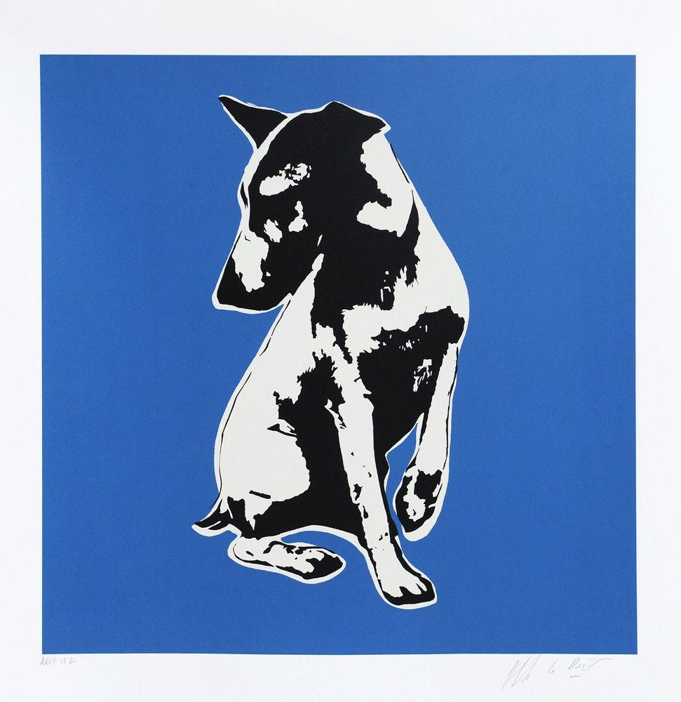 Artwork - His Master's Voiceless (Blue)