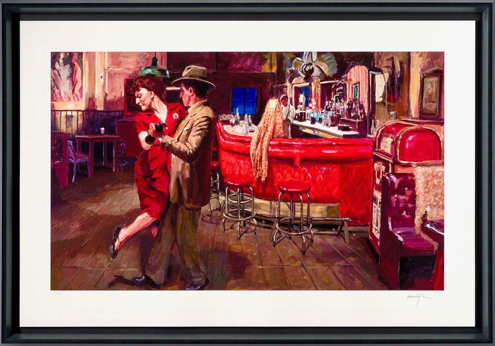 Artwork - Tango Dancers (2021) (Framed)