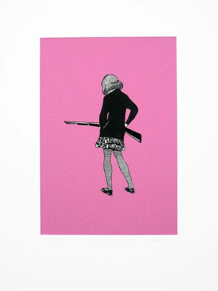 Artwork - Shotgun Clare (Pink)