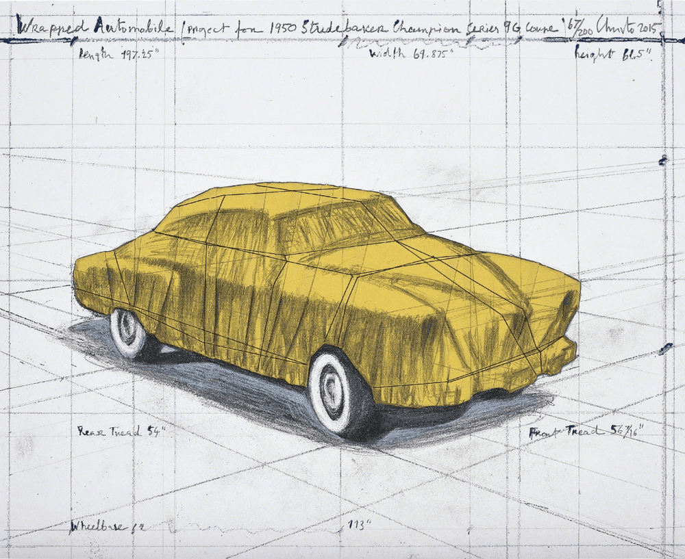 Artwork - Wrapped Automobile