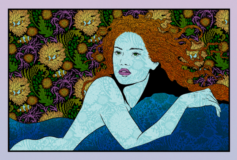 Artwork - Oceanid (Blue Opal Metallic)
