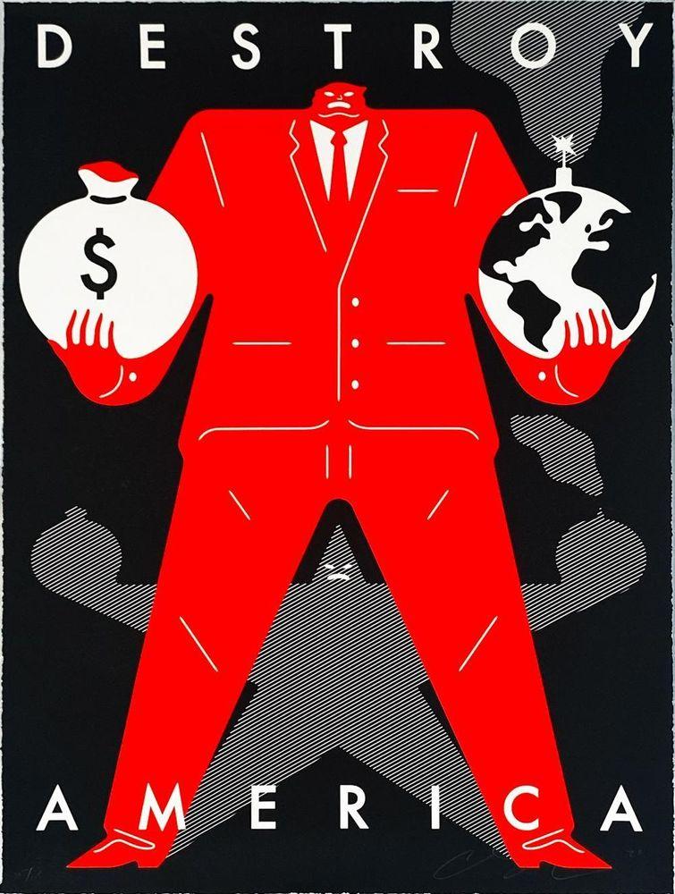 Artwork - Destroy America (Black)