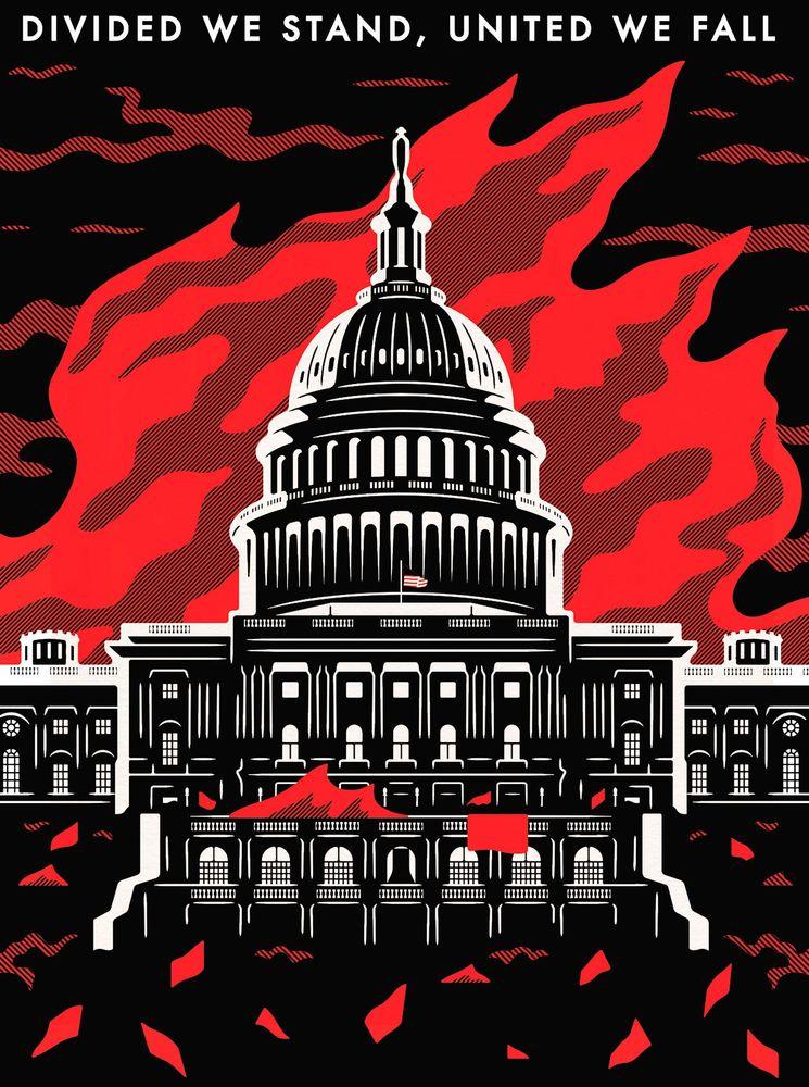 Artwork - Divided we Stand, United we Fall