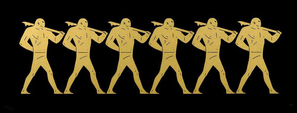 Artwork - The Marchers (Black)
