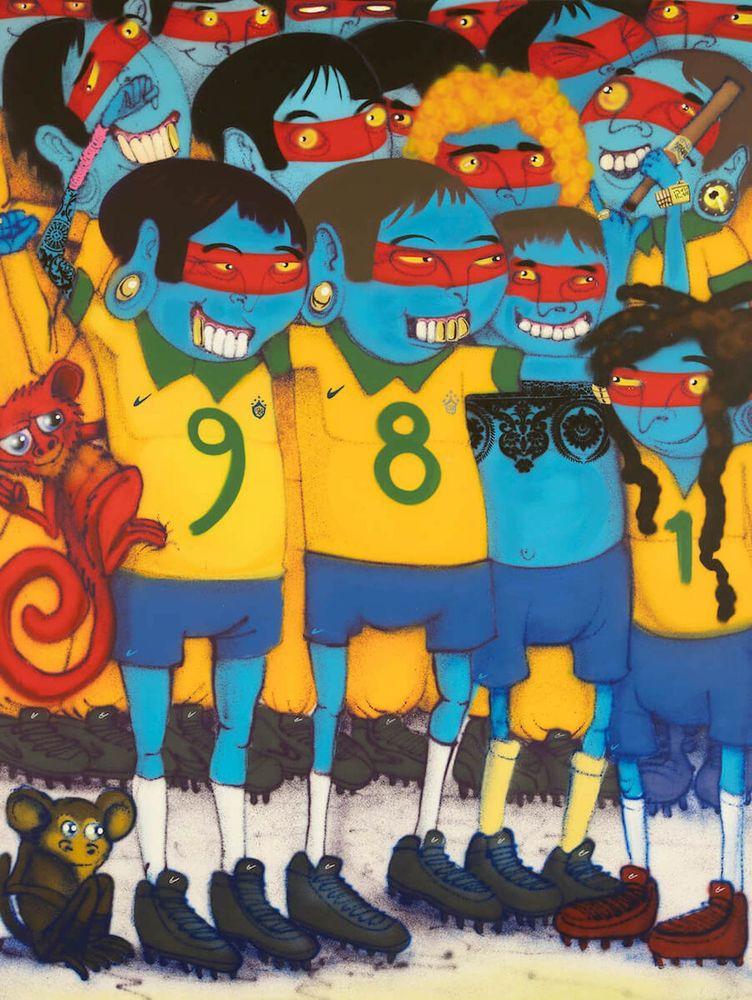 Artwork - Canarinho - Skull