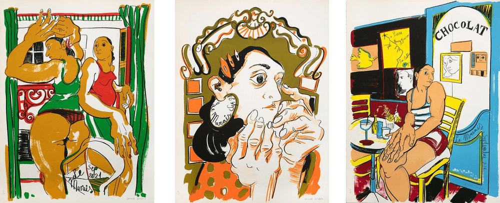 Artwork - Le Marais (Set of 3 Prints)
