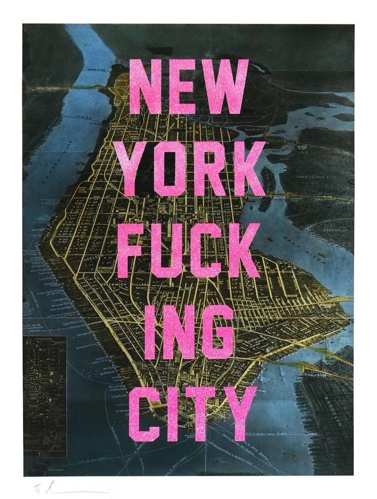 Artwork - New York Fucking City (Pink Glitter)