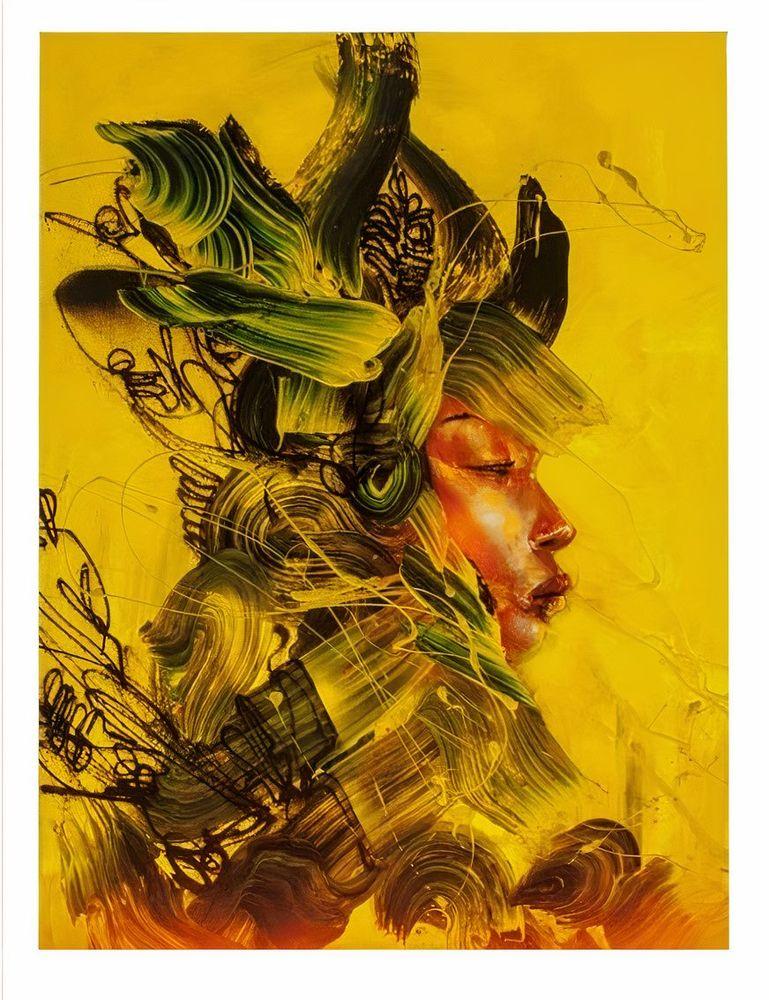 Artwork - Yellow Armour (Small)