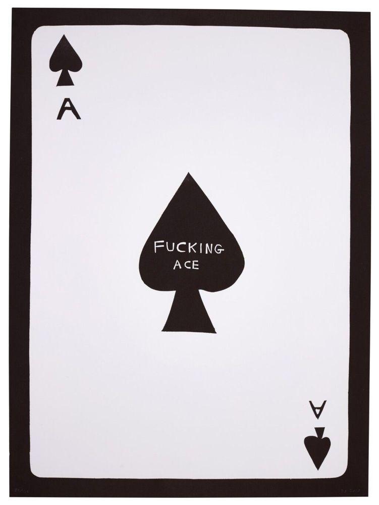 Artwork - Fucking Ace (Linocut)