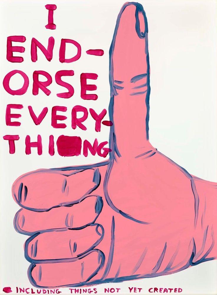 Artwork - I Endorse Everything