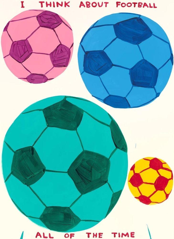 Artwork - I Think About Football