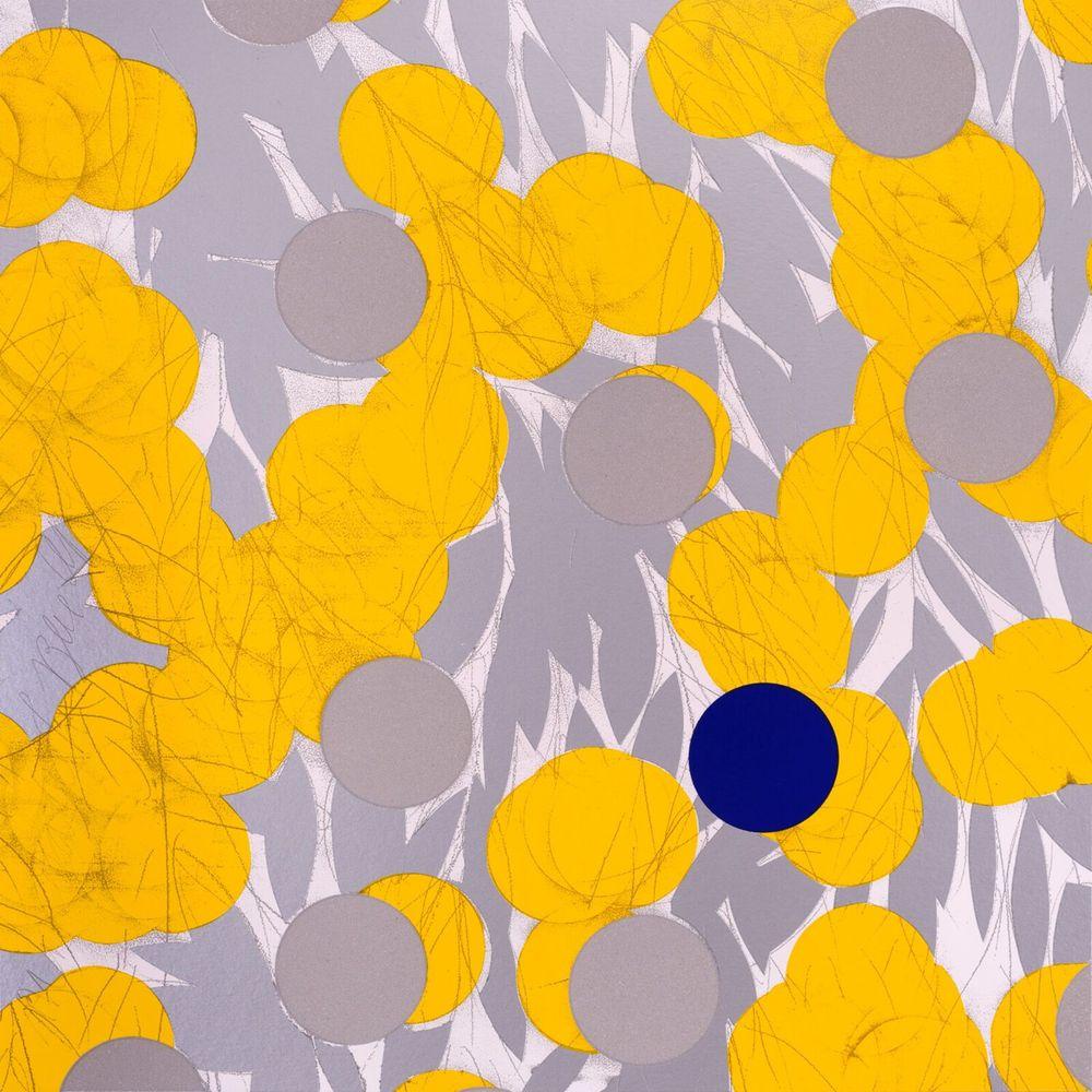 Artwork - Mimosa with Blue, April 24, 2024